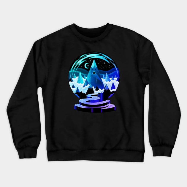 SnOoo Globe Crewneck Sweatshirt by stevenlefcourt